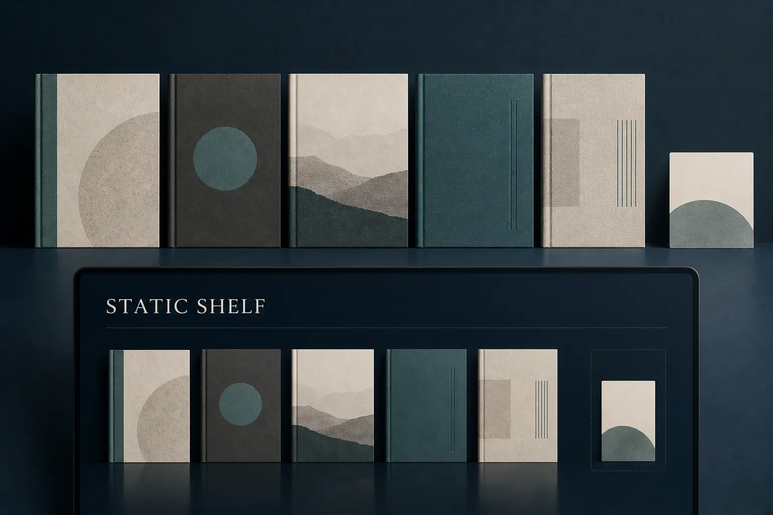 Книжная полка в Quartz: static catalog, mirrored covers и fallback к BOOK-LIBRARY